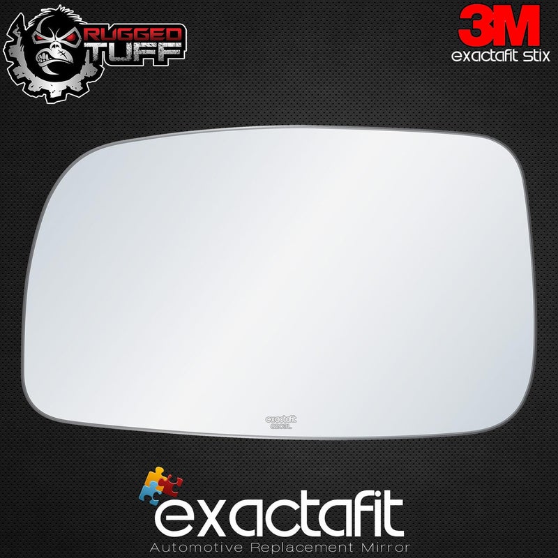 Rugged TUFF Driver Side Mirror Glass Replacement For 2007 2008 2009 2010 2011 2012 Toyota Camry Left Door Mirrors with Adhesives exactafit 8203L - Image 3
